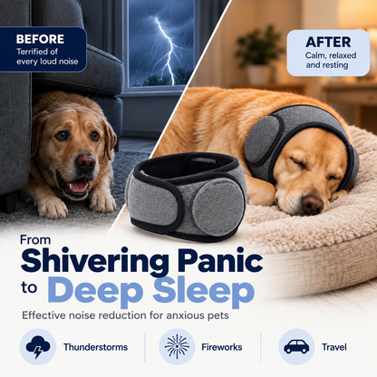 PawEase™ Calming Ear Wrap