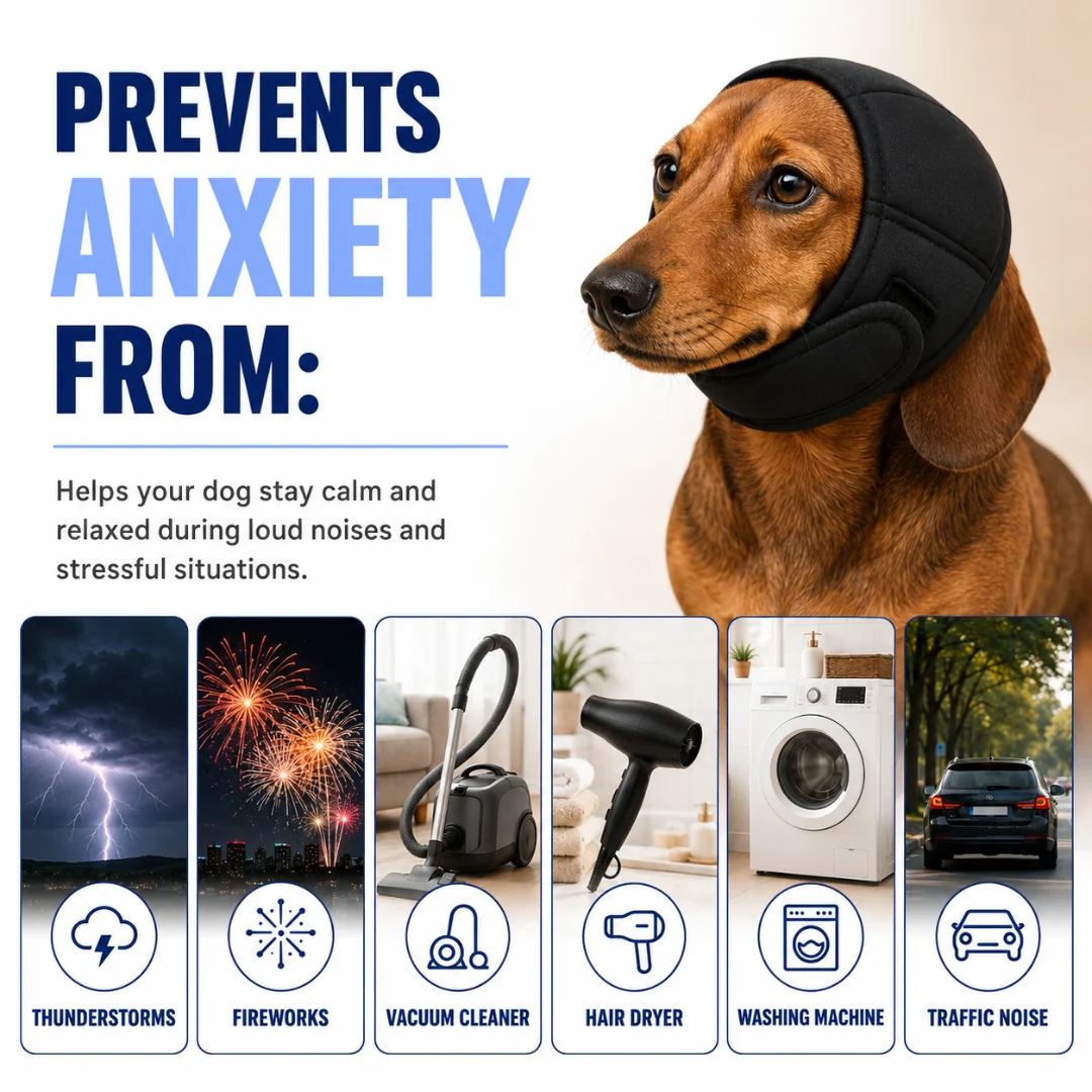 PawEase™ Calming Ear Wrap